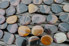 Mexican Picture Jasper 21-33mm Pebble beads (ETB00223)