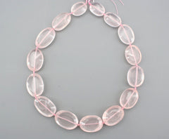 Rose Quartz (Madagascar) 13-19.5mm faceted beads (ETB00466)