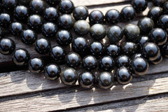 Rainbow Obsidian 9-10mm round beads  (ETB00144)