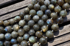 Labradorite (Madagascar) 10.5-12mm round beads (ETB00133)