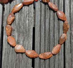 Spiderweb Jasper 14-21mm faceted beads (ETB00572)