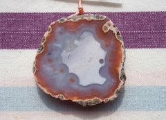 Moroccan Agate AB grade Freeform pendant  (ETP00079)