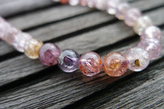 Spinel (Multi-colour) A grade 5-6mm Round beads (ETL00007)