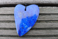 Lapis Lazuli Heart shape pendant  (ETP00115)