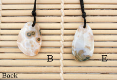 Ocean Jasper freeform pendants (ETP00274)