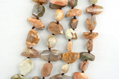 Australian Thunderegg faceted beads (ETB01284)