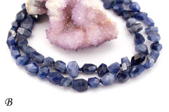Rare Blue Sapphire faceted beads (ETB00414)