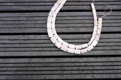 Pink Opal 9-16mm Nibblet (rectangle tube) beads (ETB00460)