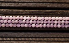 Lavender Amethyst 11-12mm round beads from Madagascar (ETB00318)