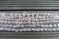 Rose Quartz (Madagascar) 10-18mm faceted beads (ETB00462)