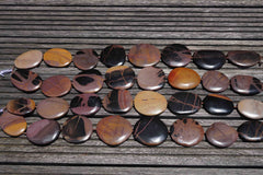 Mexican Picture Jasper 32-47mm freeform beads (ETB00501)