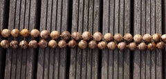 Wood Opalite/ Petrified Wood 19-21mm round beads (ETB00328)