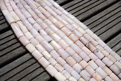 Pink Opal 9-16mm Nibblet (rectangle tube) beads (ETB00460)